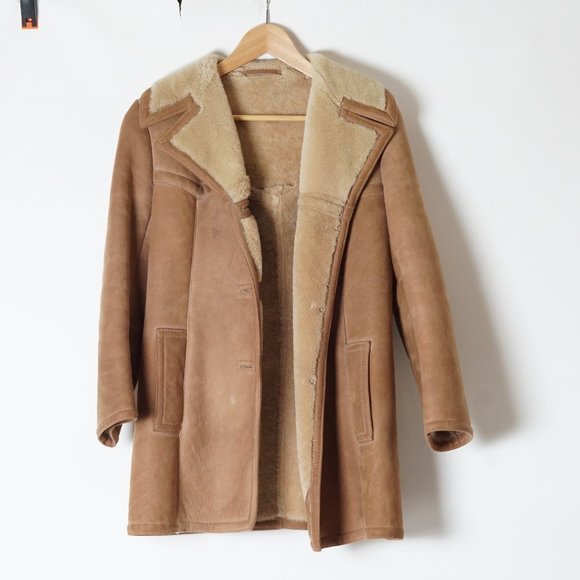 Sawyer of Napa Other - Vintage Sawyer of Napa Spring Lamb Shearling Coat